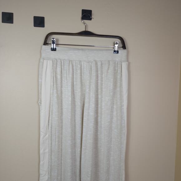 Woman Within Dreams & Co. Soft Knit Lounge Pants in Khaki Size 14/16 - Picture 7 of 10